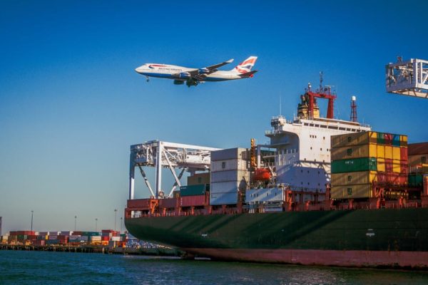 trade and cargo shipping