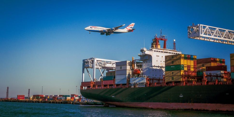 trade and cargo shipping